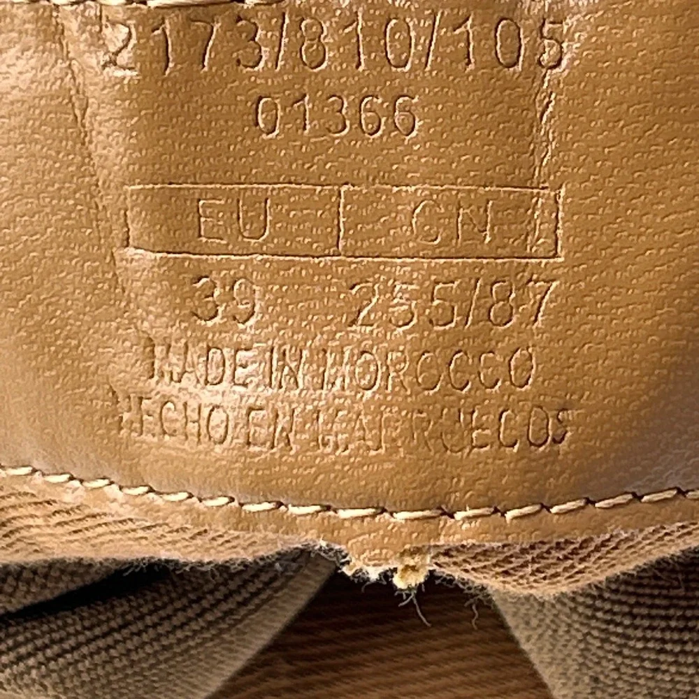 Zara Tan Suede Lug Sole Chelsea Boots Mid Calf Platform 39 - Picture 8 of 8